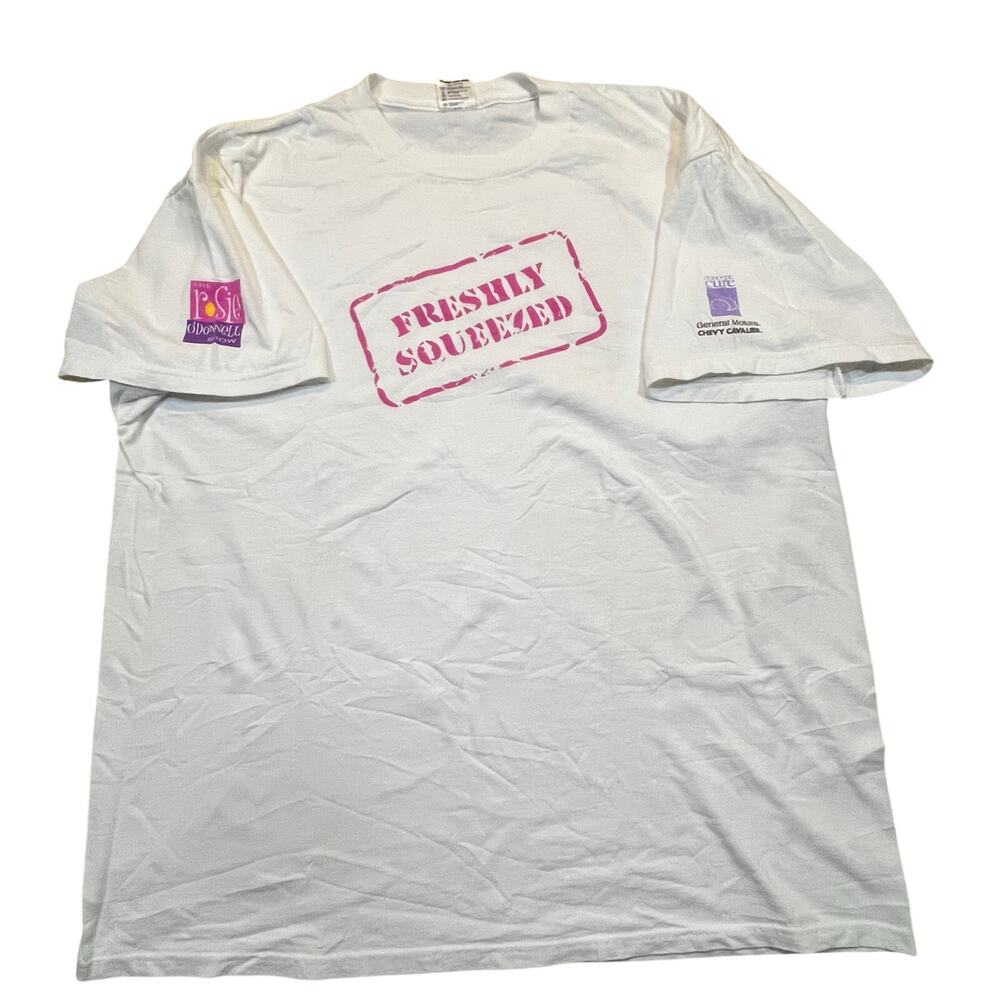 Vintage Rosie O’Donnell Show Freshly Squeezed Promo Tee Vintage 90s Delta XL